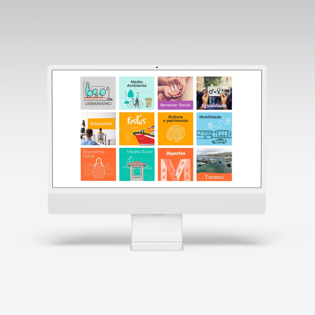 Diseño de nueva página web para el Ayuntamiento de Marín - Agarimo Comunicación