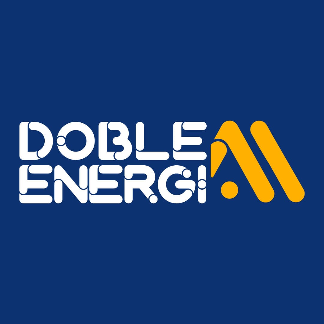 Diseño de logotipo para Doble A Energía - Agarimo Comunicación