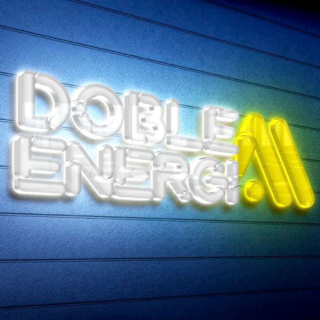 Diseño de logotipo para Doble A Energía - Agarimo Comunicación