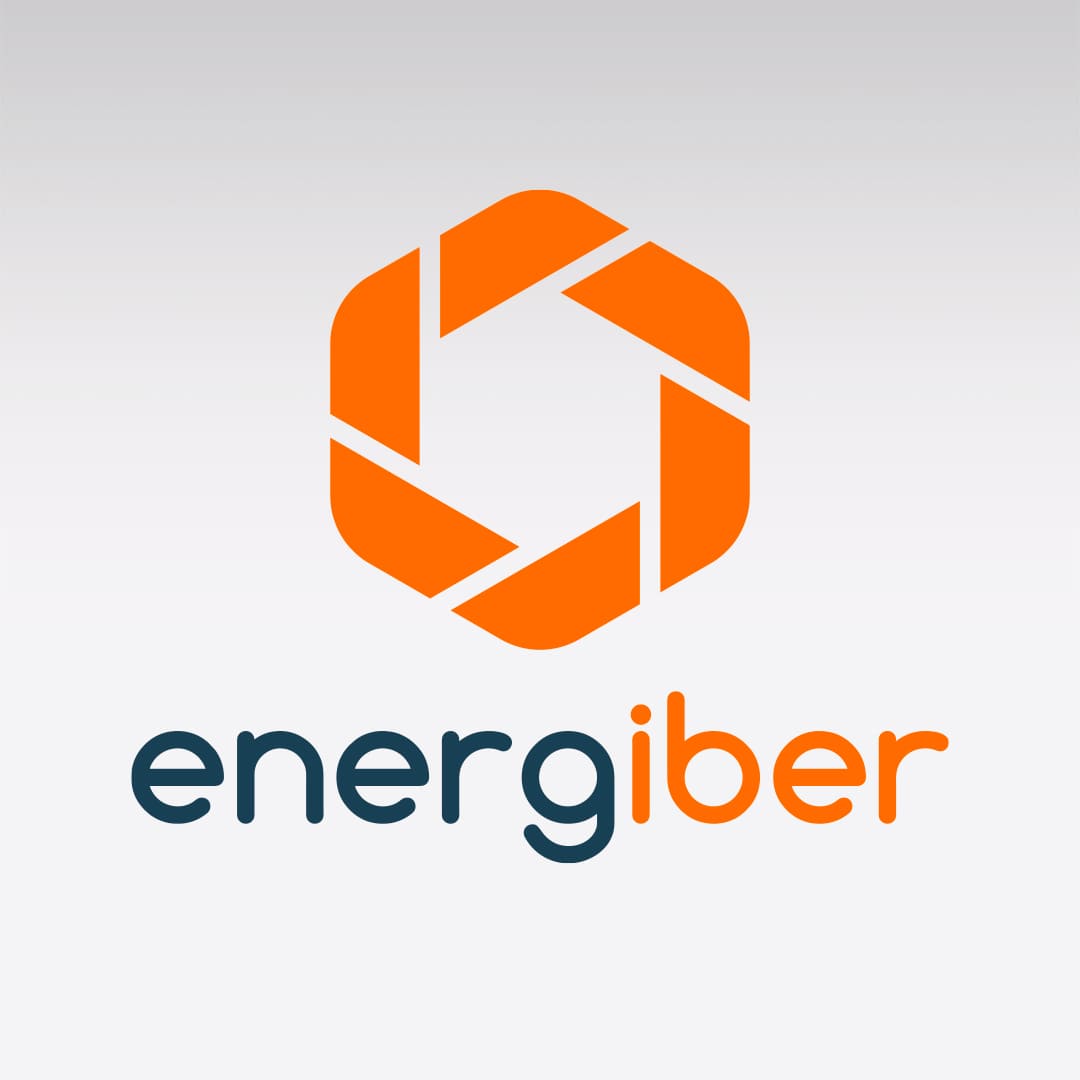 Diseño de logotipo para Energiber - Agarimo Comunicación