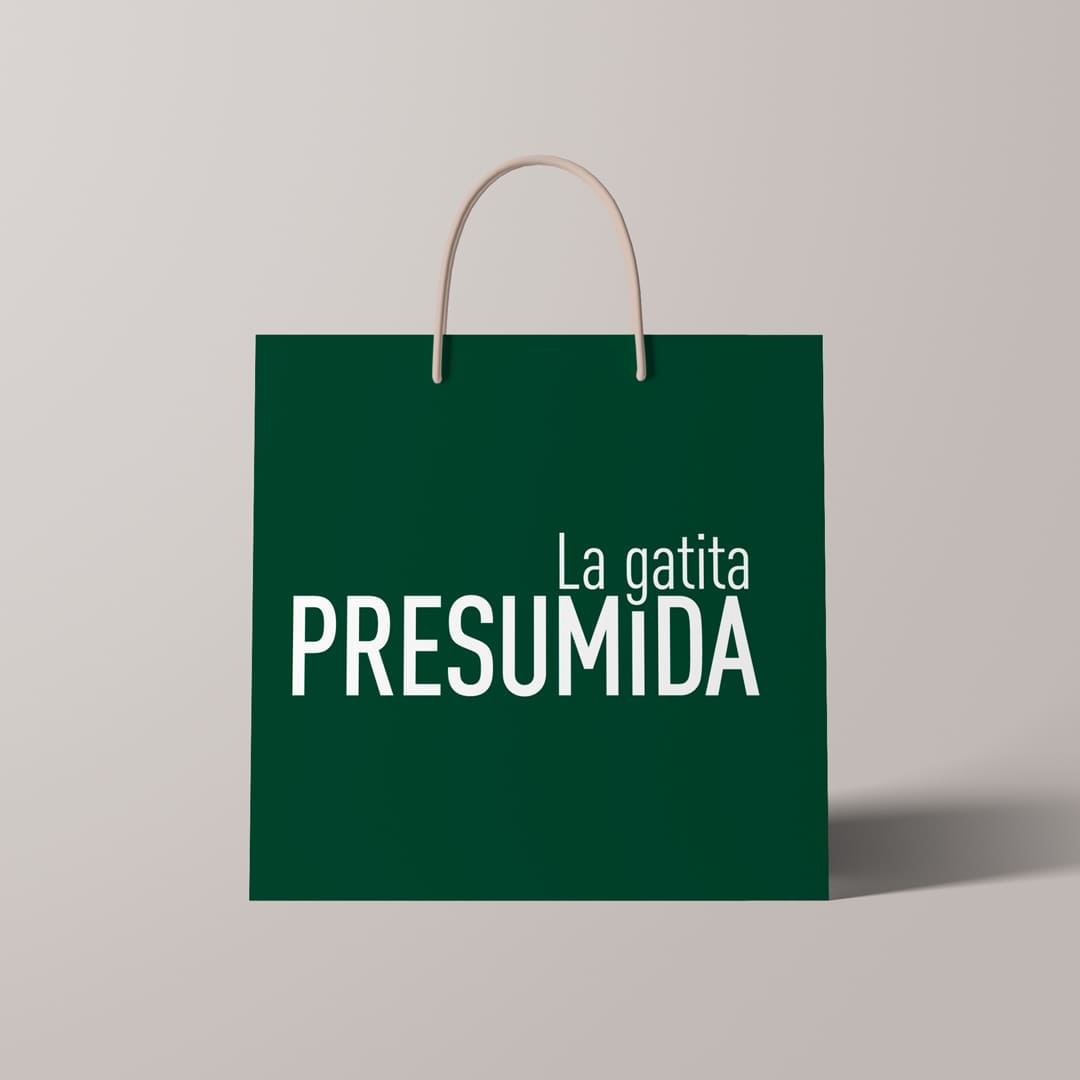 Restyling de logotipo para La Gatita Presumida - Agarimo Comunicación