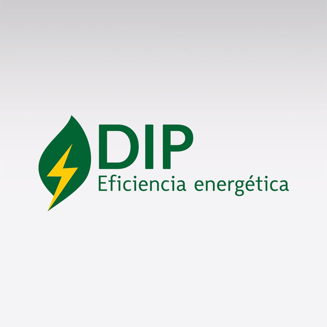 Diseño de logotipo para DIP Energía - Agarimo Comunicación