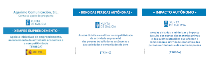 Ayudas y Subvenciones concedidas Agarimo Comunicación