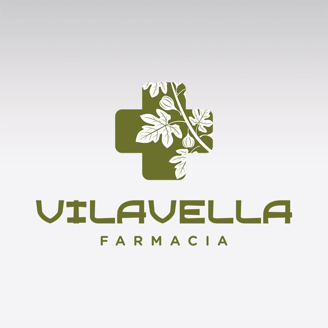 Diseño de logotipo para Farmacia Vilavella - Agarimo Comunicación