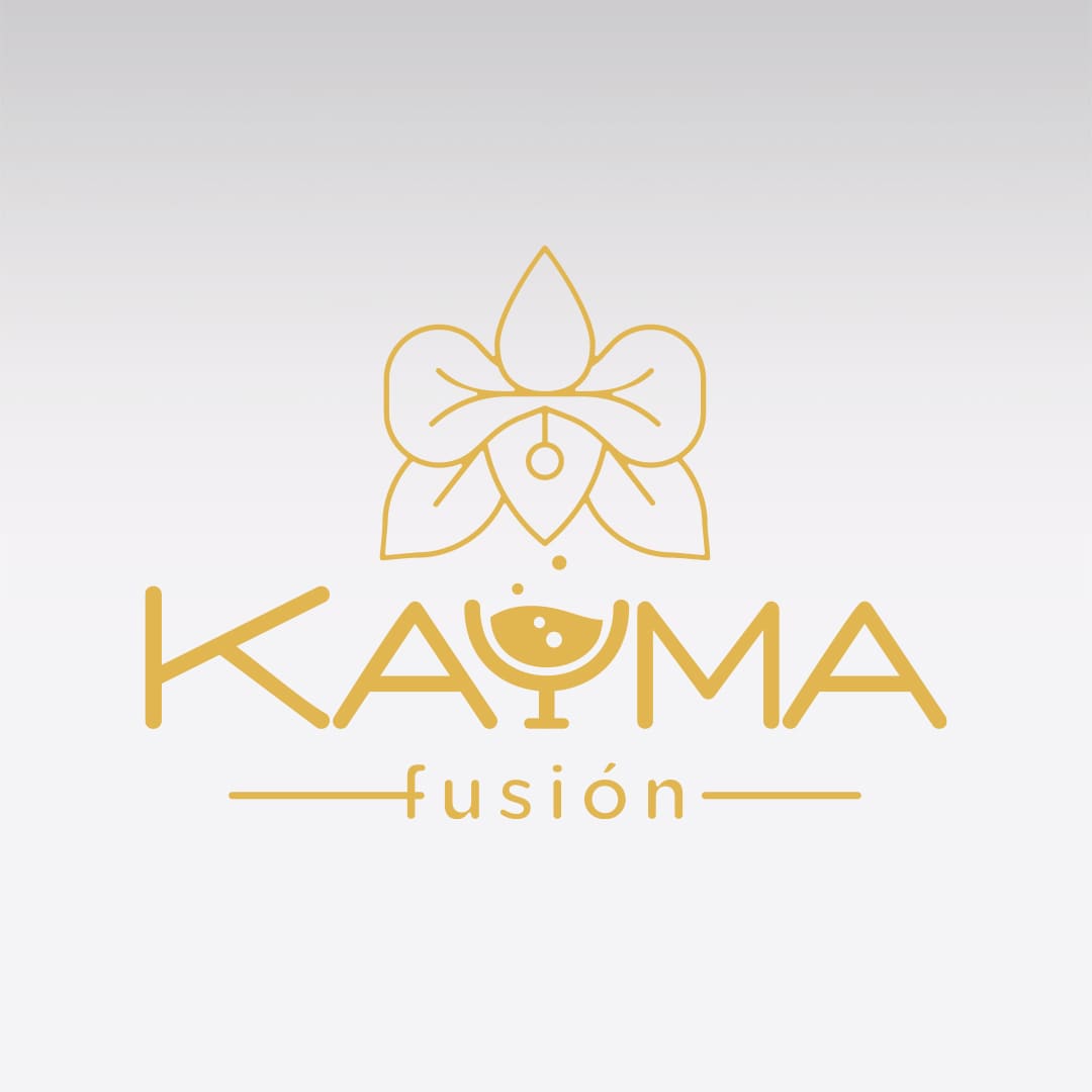 Diseño de logo para Kayma Fusión - Agarimo Comunicación