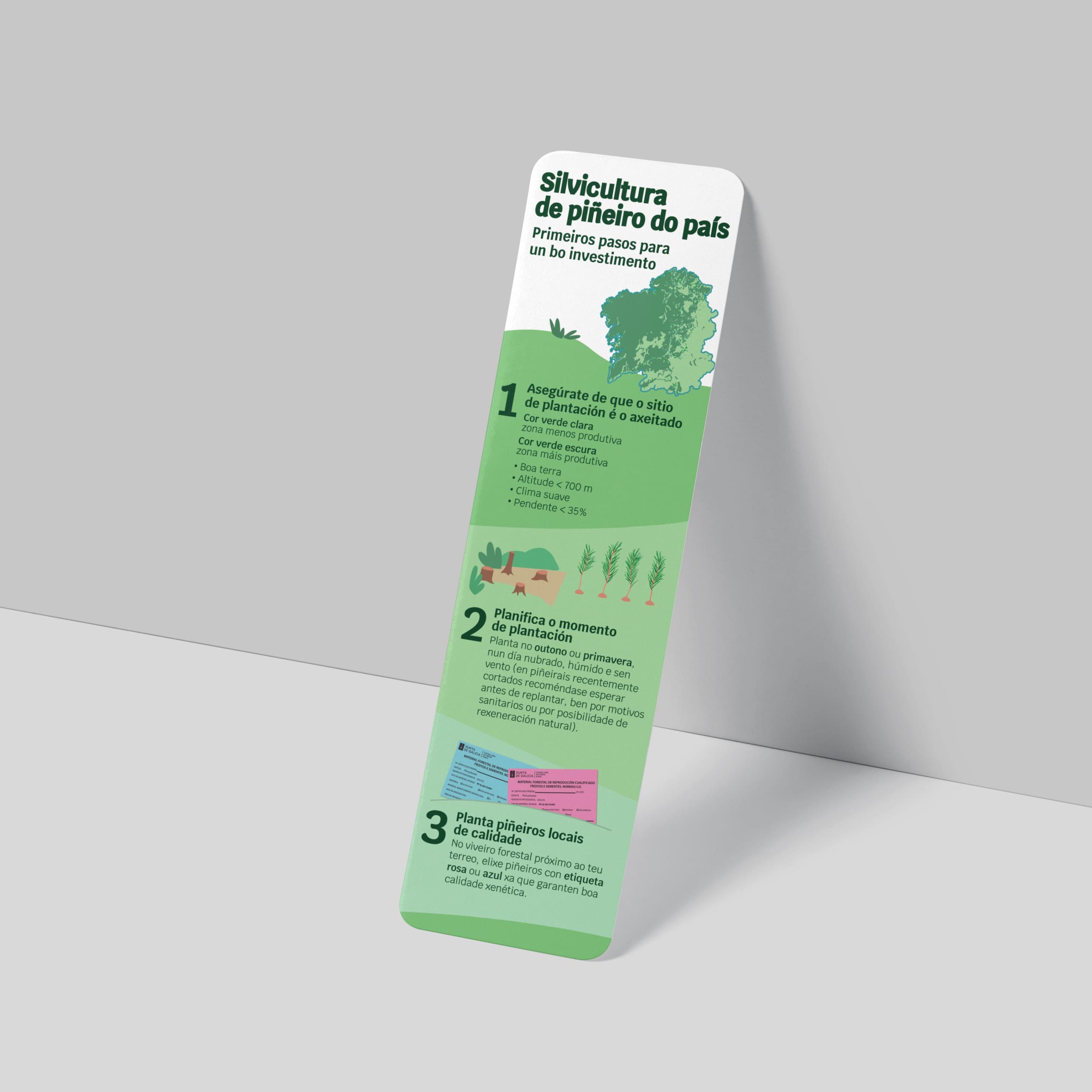 Diseño de cartelería para el Centro de Investigación Forestal de Lourizán - Agarimo Comunicación