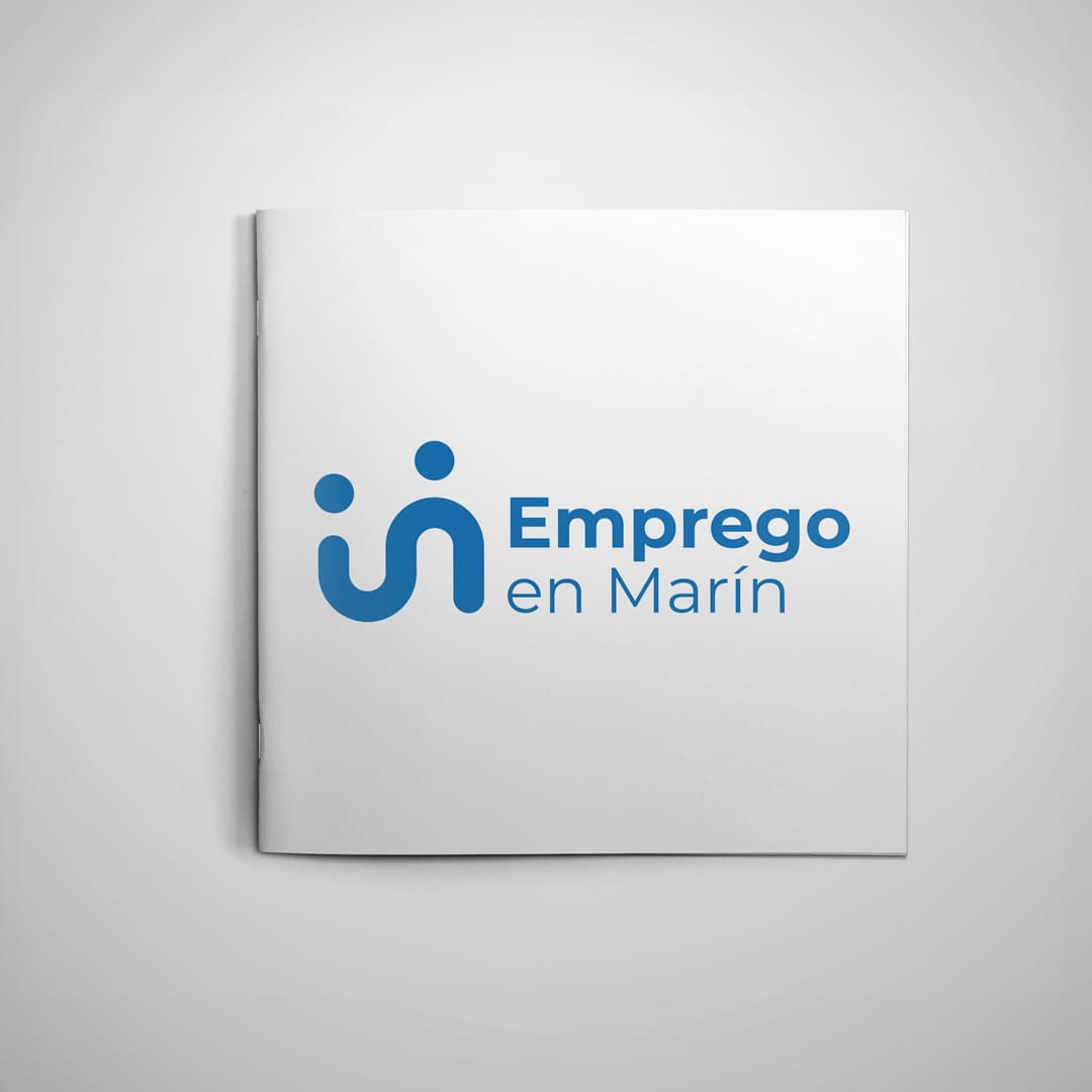 Diseño de logo para el Portal de Emprego de Marín - Agarimo Comunicación