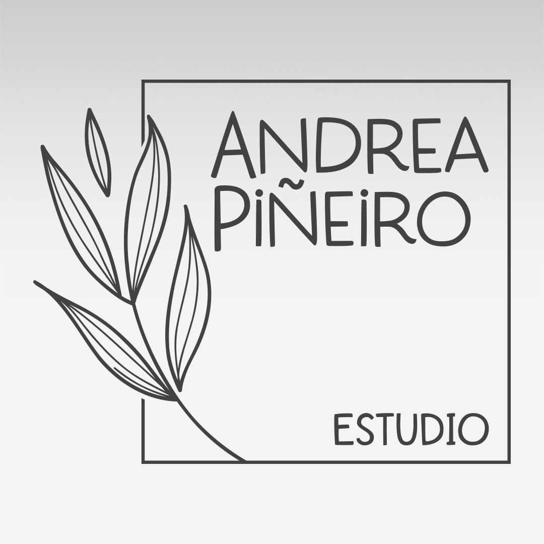 Logotipo para Andrea Piñeiro Estudio - Agarimo Comunicación