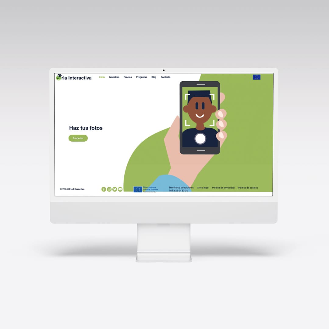 Web para Orla Interactiva - Agarimo Comunicación