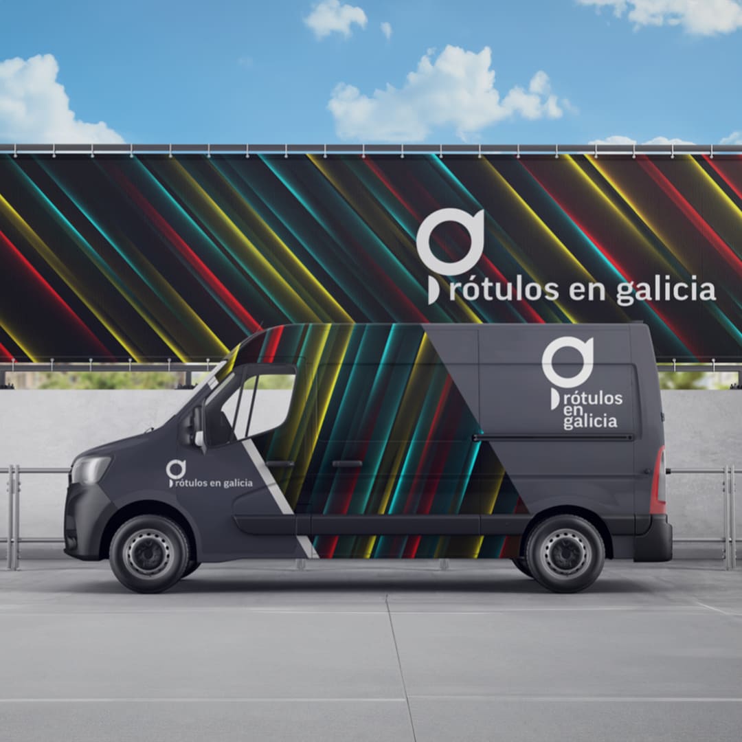 Logo para Rótulos en Galicia - Agarimo Comunicación