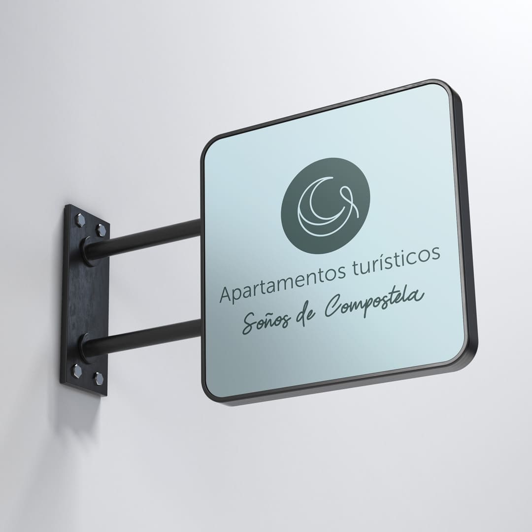 Logo para Soños de Compostela - Agarimo Comunicación