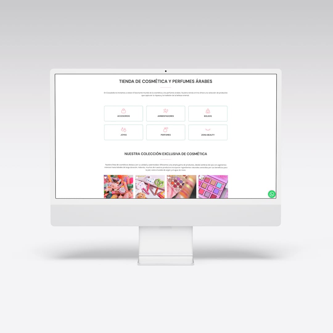 Web para Cousabela – Agarimo Comunicación Web para Cousabela - Agarimo Comunicación
