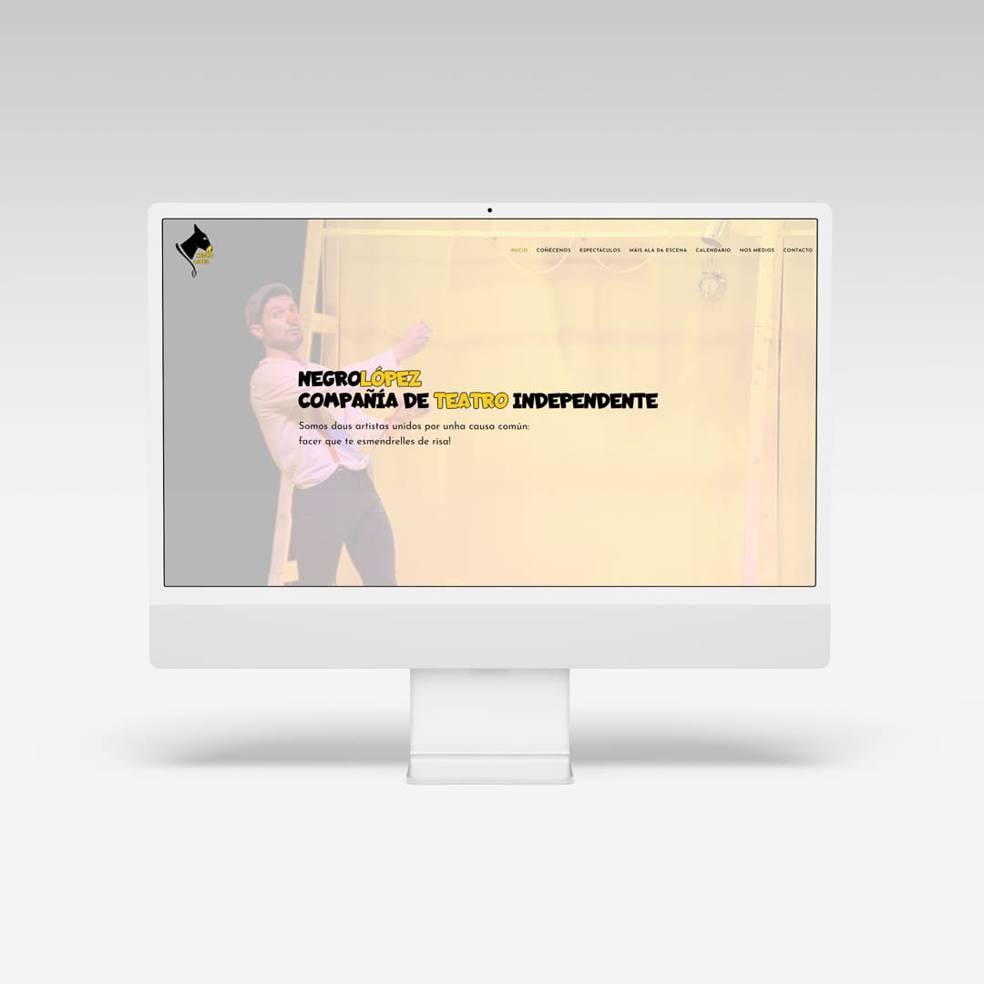 Web para NegroLópez - Agarimo Comunicación