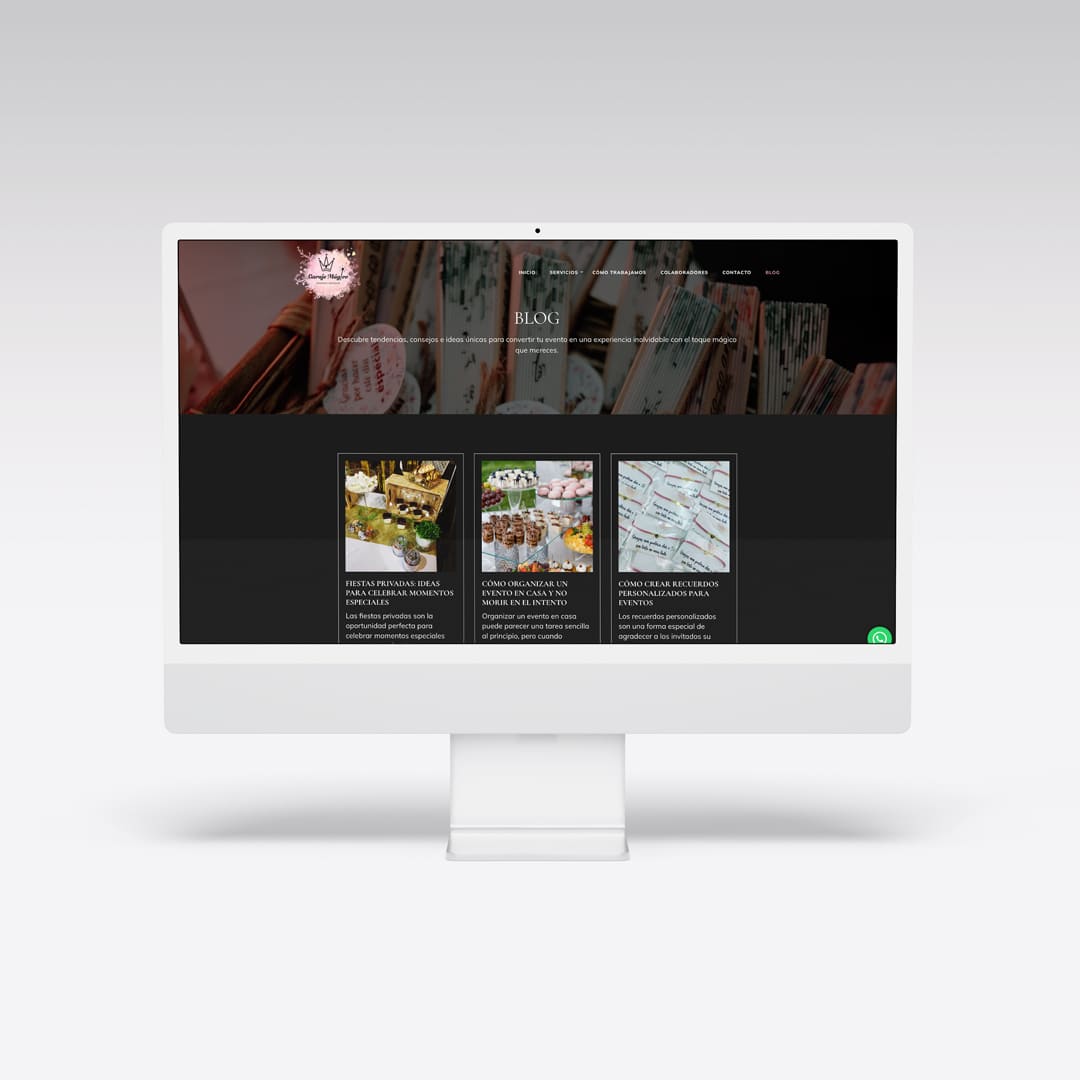Web para Garaje Mágico – Agarimo Comunicación Web para Garaje Mágico - Agarimo Comunicación