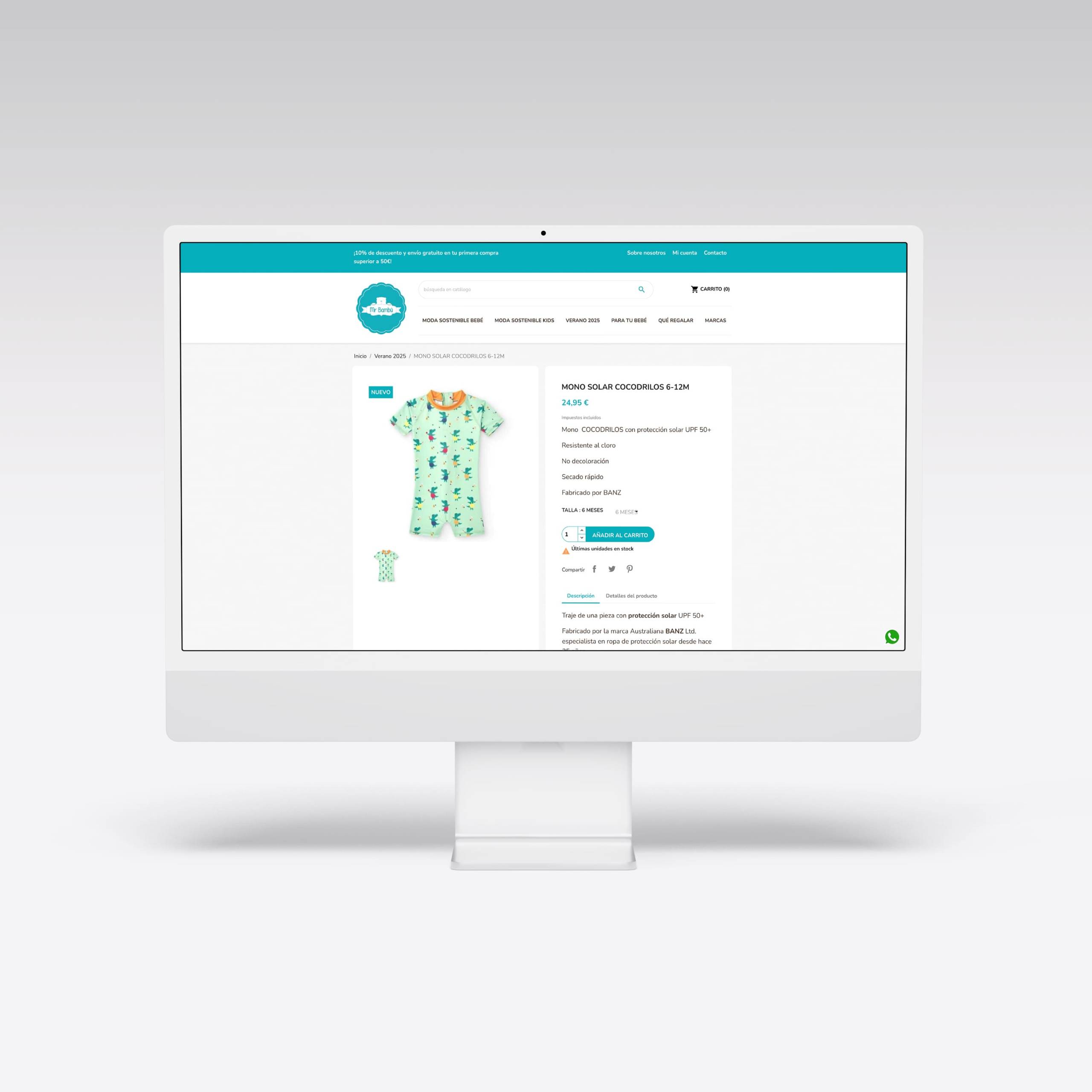 Ecommerce para Mr. Bambú – Agarimo Comunicación Ecommerce para Mr. Bambú - Agarimo Comunicación