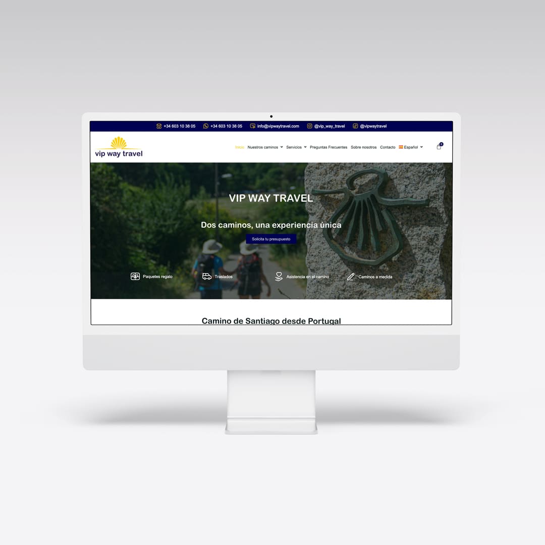 Ecommerce para Vip Way Travel – Agarimo Comunicación Ecommerce para Vip Way Travel - Agarimo Comunicación