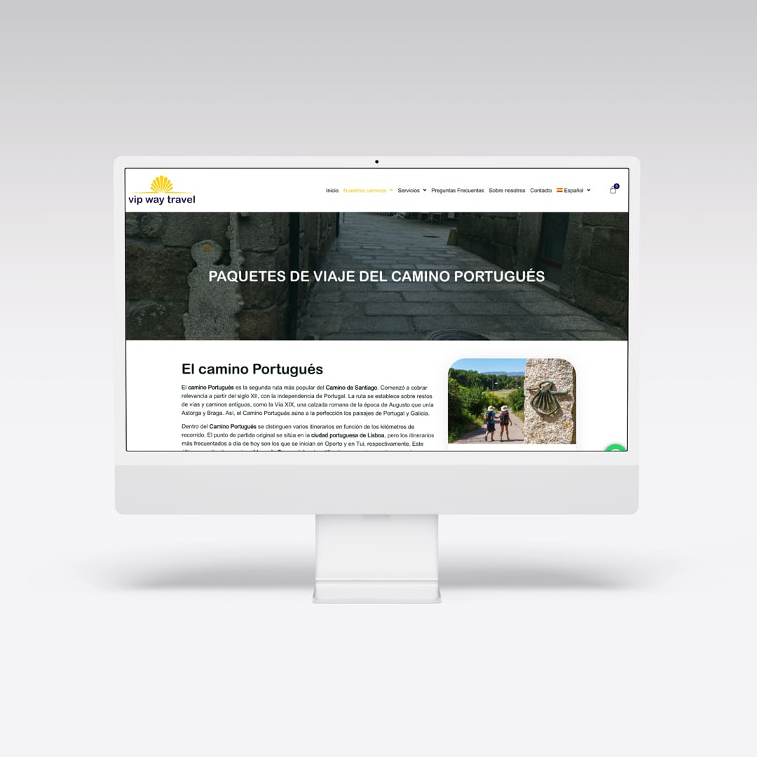 Ecommerce para Vip Way Travel – Agarimo Comunicación Ecommerce para Vip Way Travel - Agarimo Comunicación
