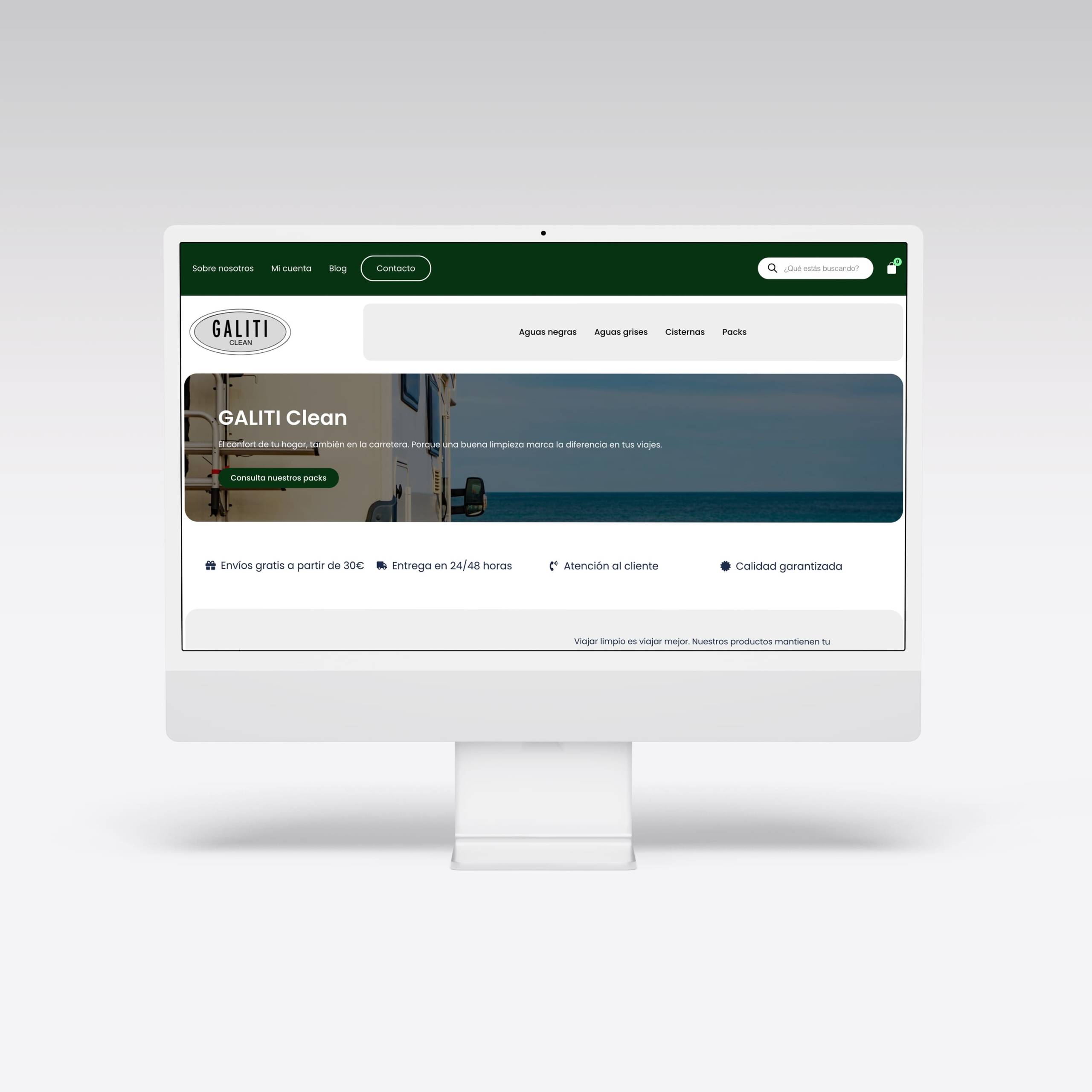 Web para Galiticlean – Agarimo Comunicación Web para Galiticlean - Agarimo Comunicación