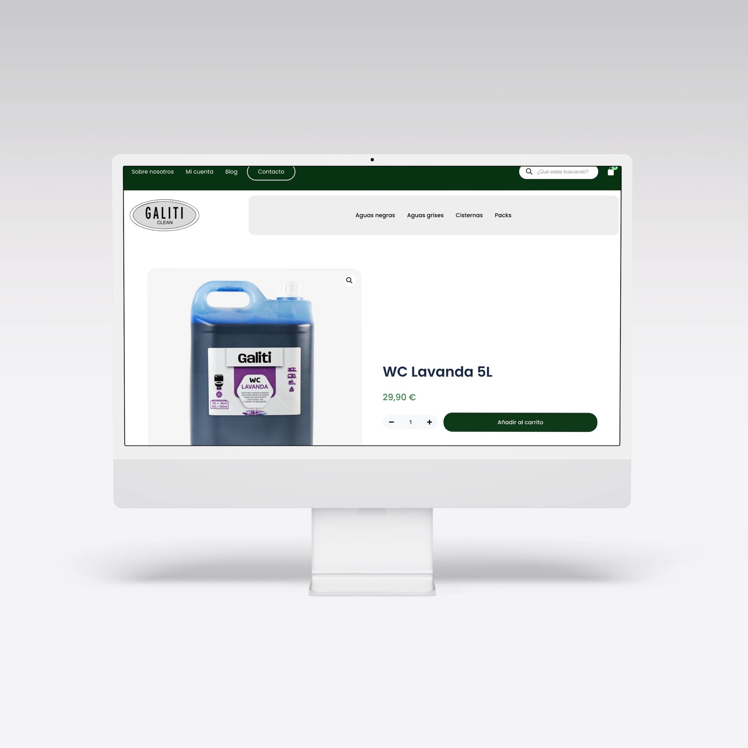 Web para Galiticlean – Agarimo Comunicación Web para Galiticlean - Agarimo Comunicación