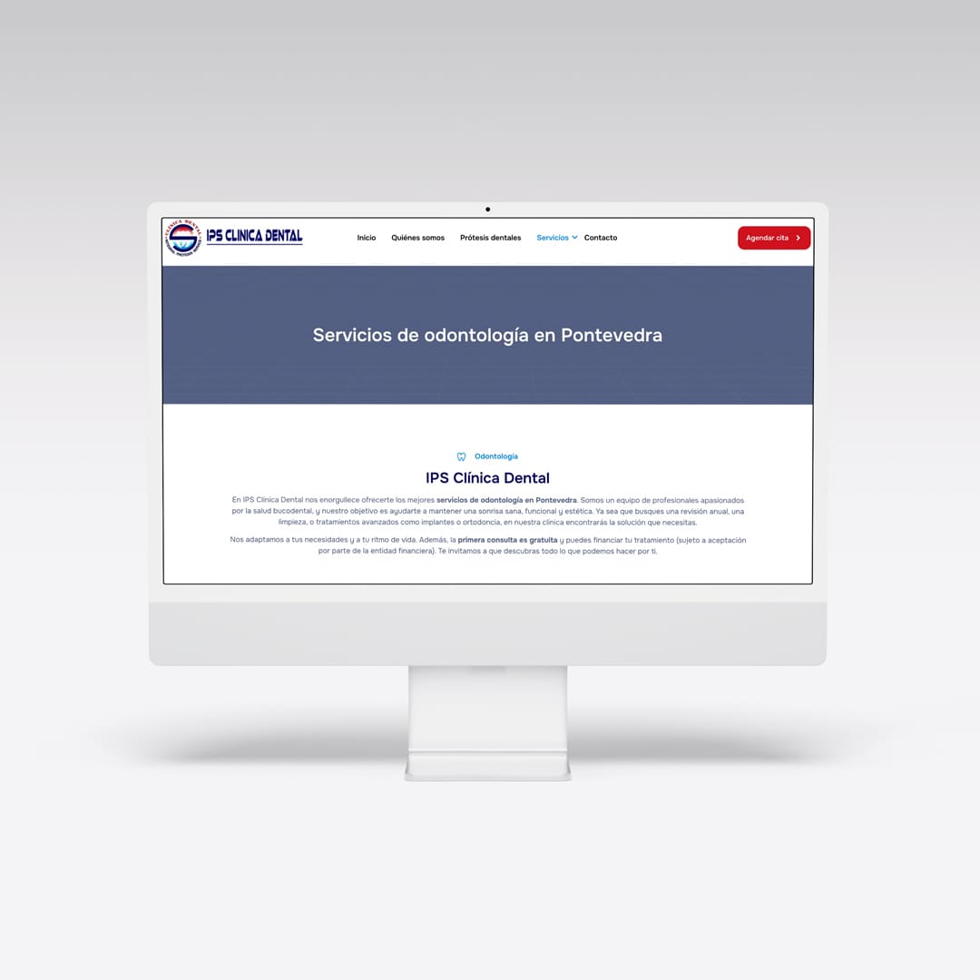 Web para IPS Clínica Dental – Agarimo Comunicación Web para IPS Clínica Dental - Agarimo Comunicación