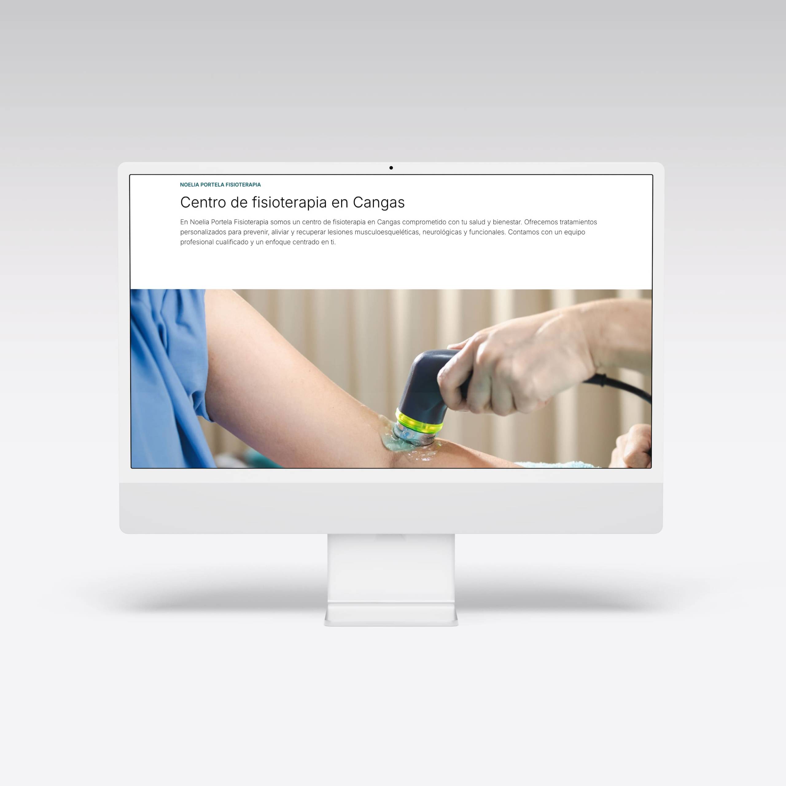 Web para Noelia Portela Fisioterapia – Agarimo Comunicación Web para Noelia Portela Fisioterapia - Agarimo Comunicación