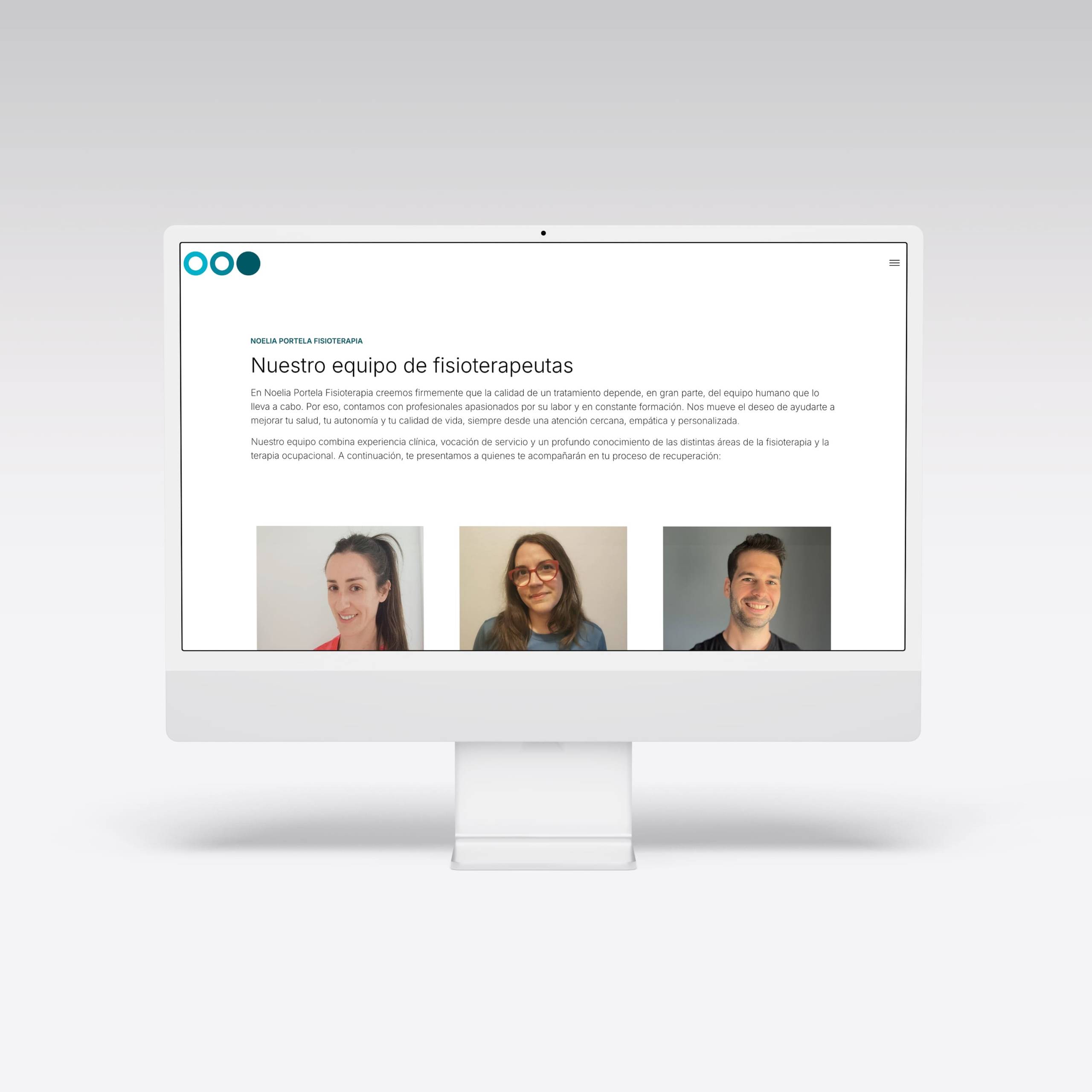 Web para Noelia Portela Fisioterapia – Agarimo Comunicación Web para Noelia Portela Fisioterapia - Agarimo Comunicación