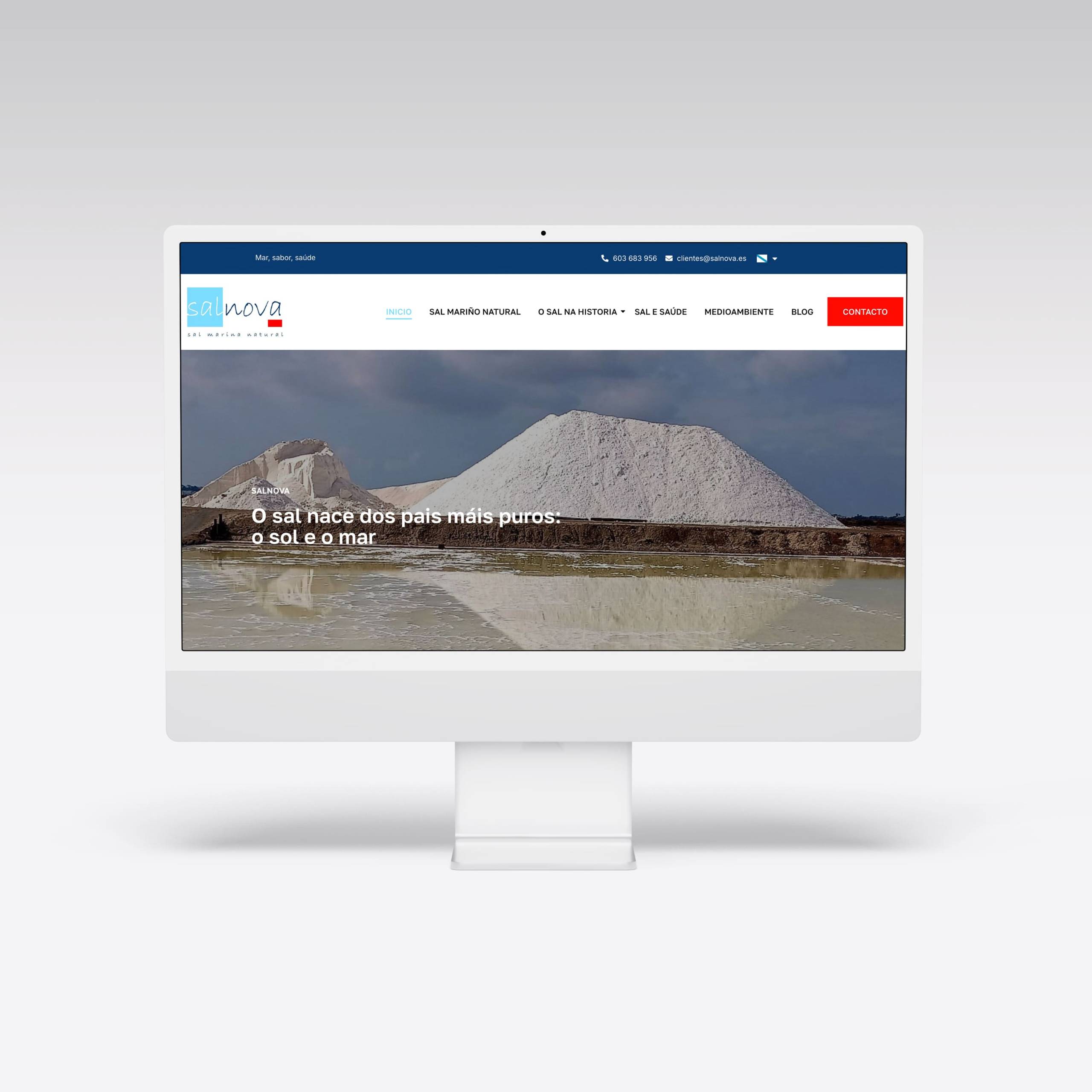 Web para Salnova – Agarimo Comunicación Web para Salnova - Agarimo Comunicación