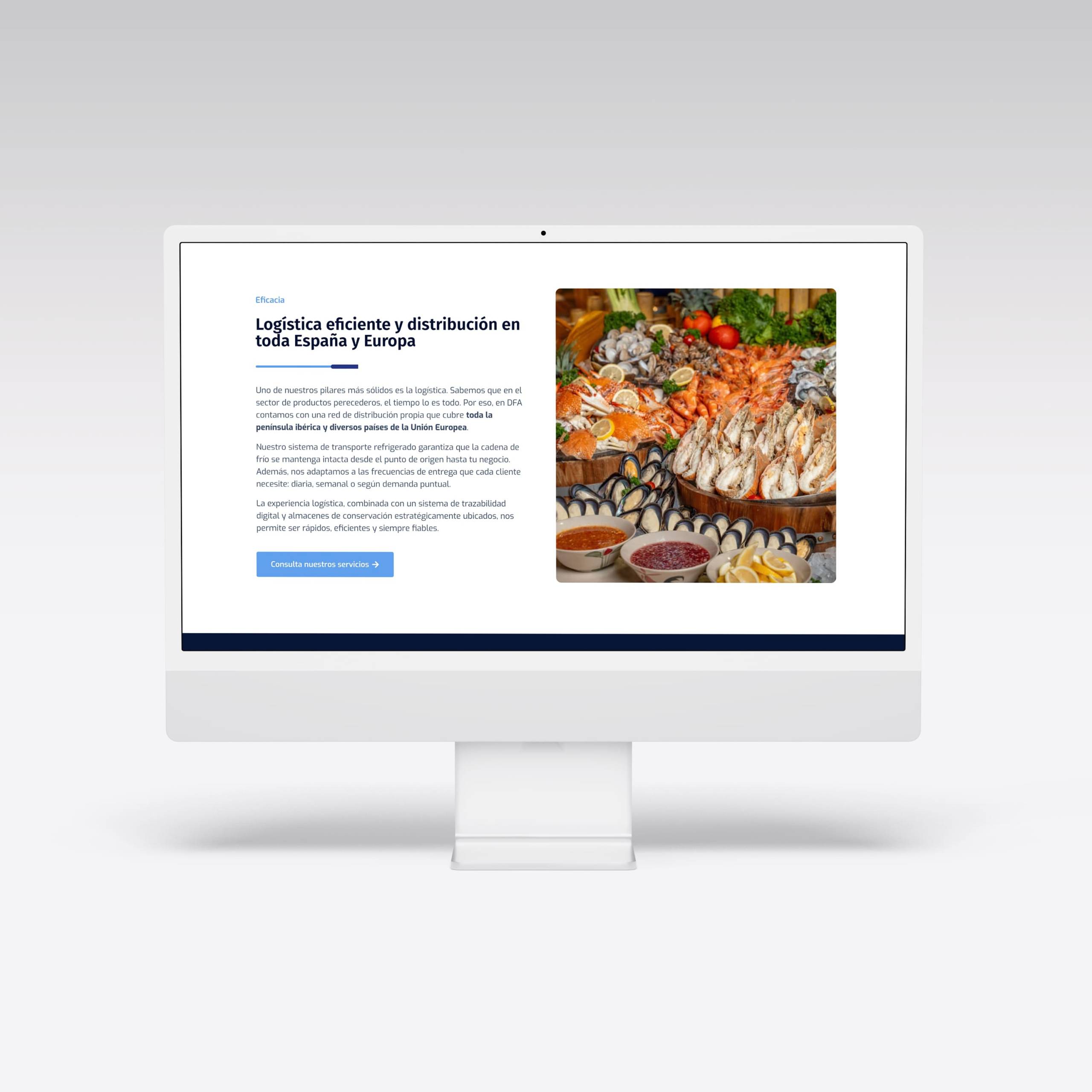 Web para DFA – Agarimo Comunicación Web para DFA - Agarimo Comunicación