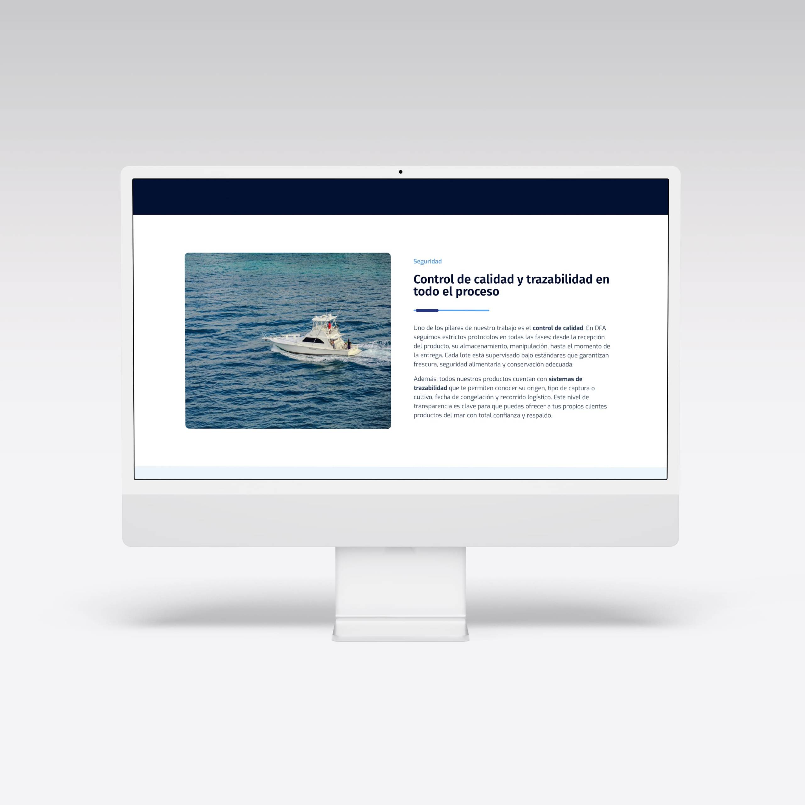Web para DFA – Agarimo Comunicación Web para DFA - Agarimo Comunicación
