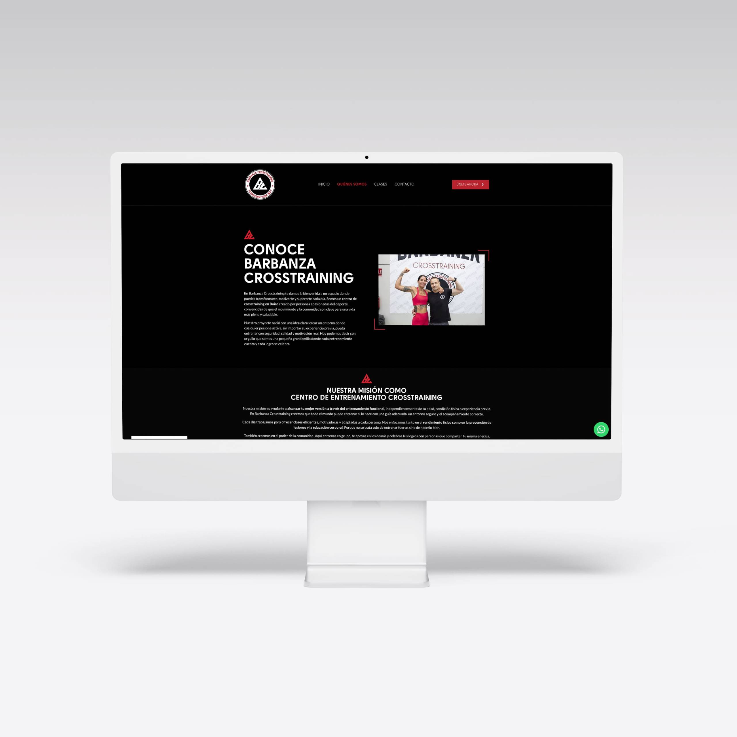 Web para Barbanza Crosstraining – Agarimo Comunicación Web para Barbanza Crosstraining - Agarimo Comunicación