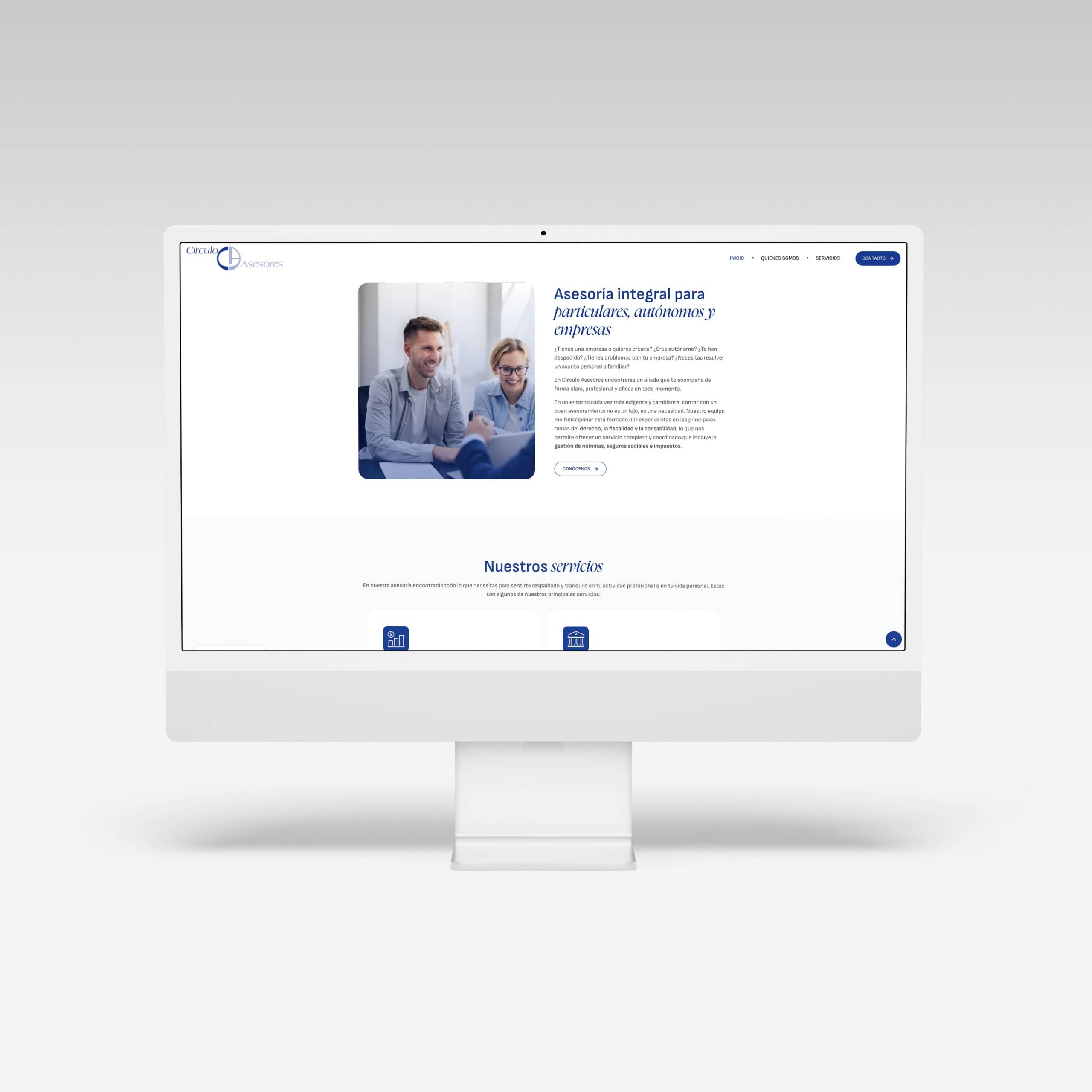 Web para Círculo de Asesores – Agarimo Comunicación Web para Círculo de Asesores - Agarimo Comunicación