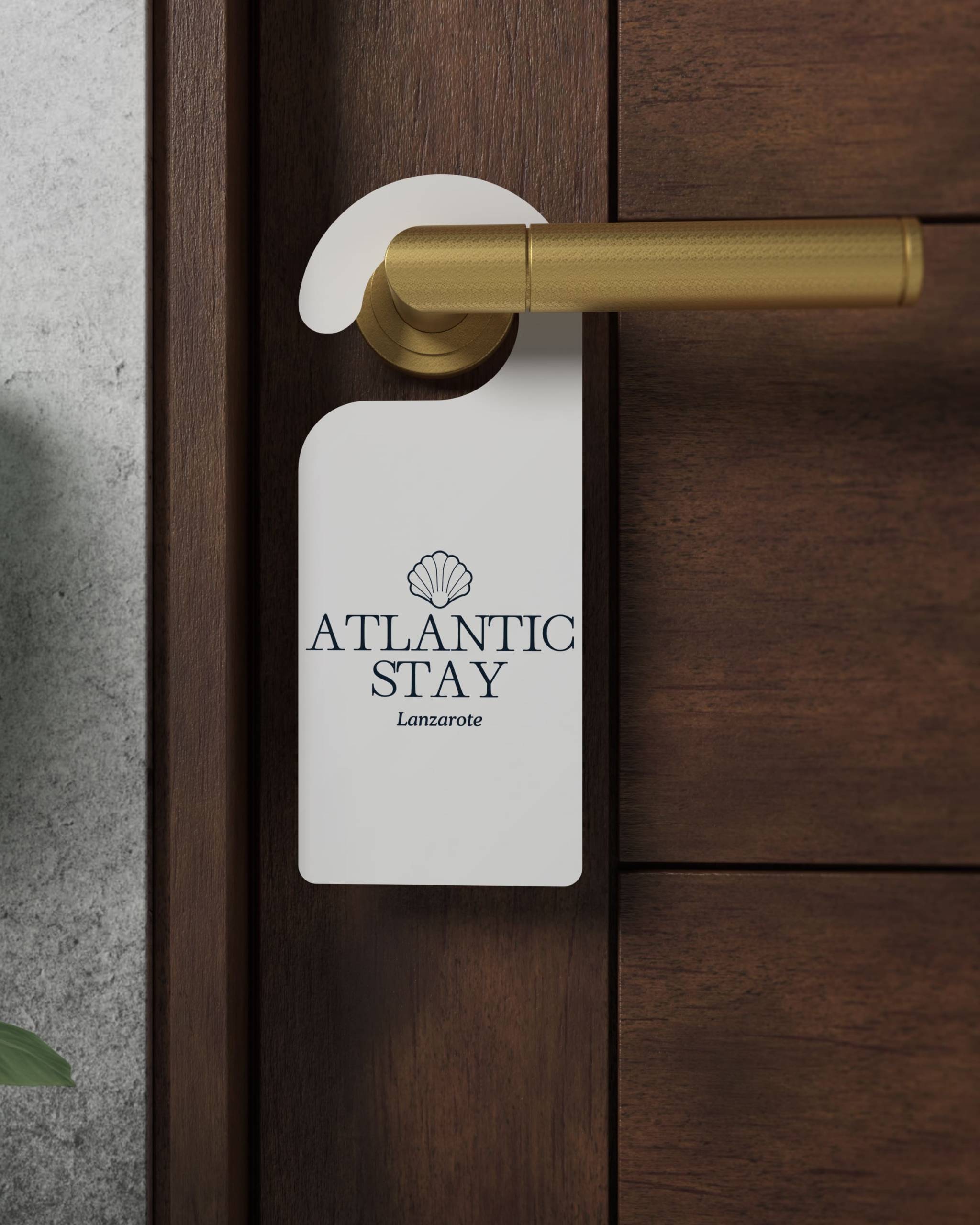 Logo para Atlantic Stay - Agarimo Comunicación