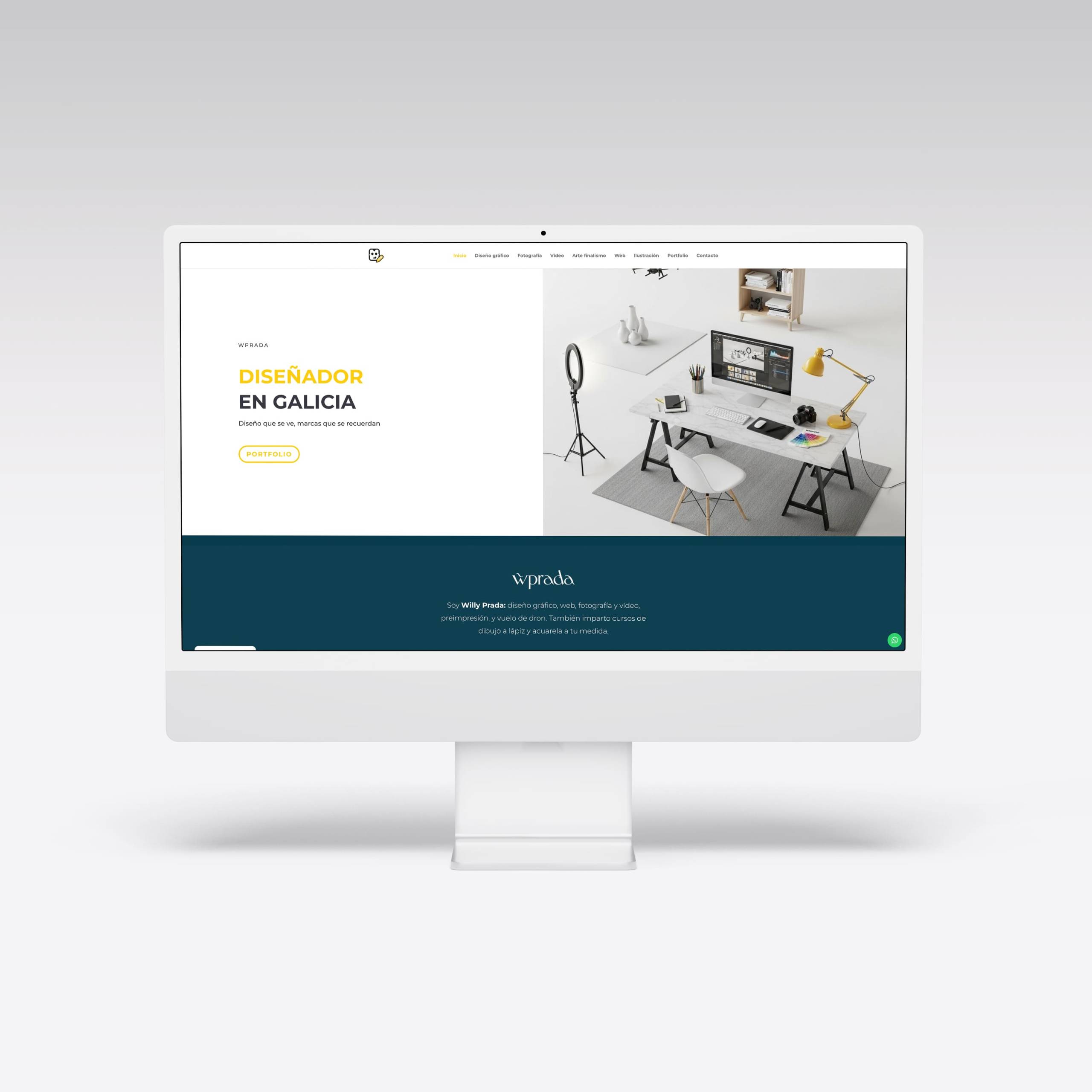 Web para WPrada - Agarimo Comunicación