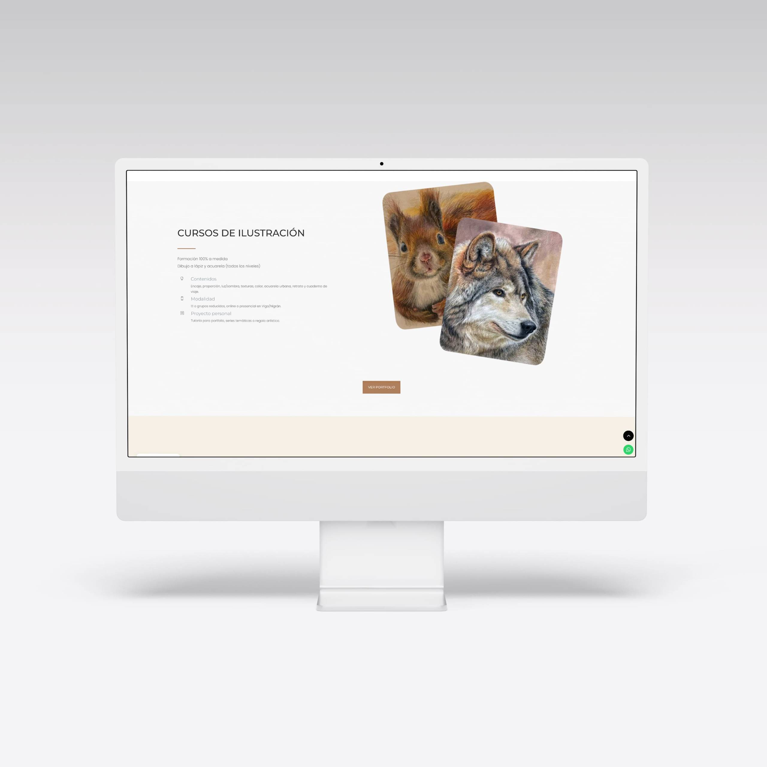Web para WPrada - Agarimo Comunicación
