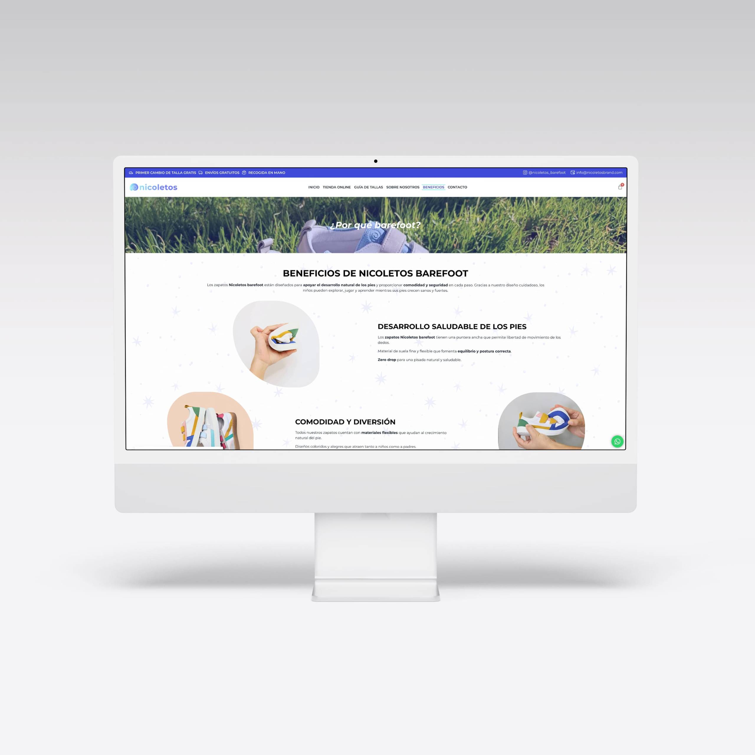 Web para Nicoletos – Agarimo Comunicación Web para Nicoletos - Agarimo Comunicación