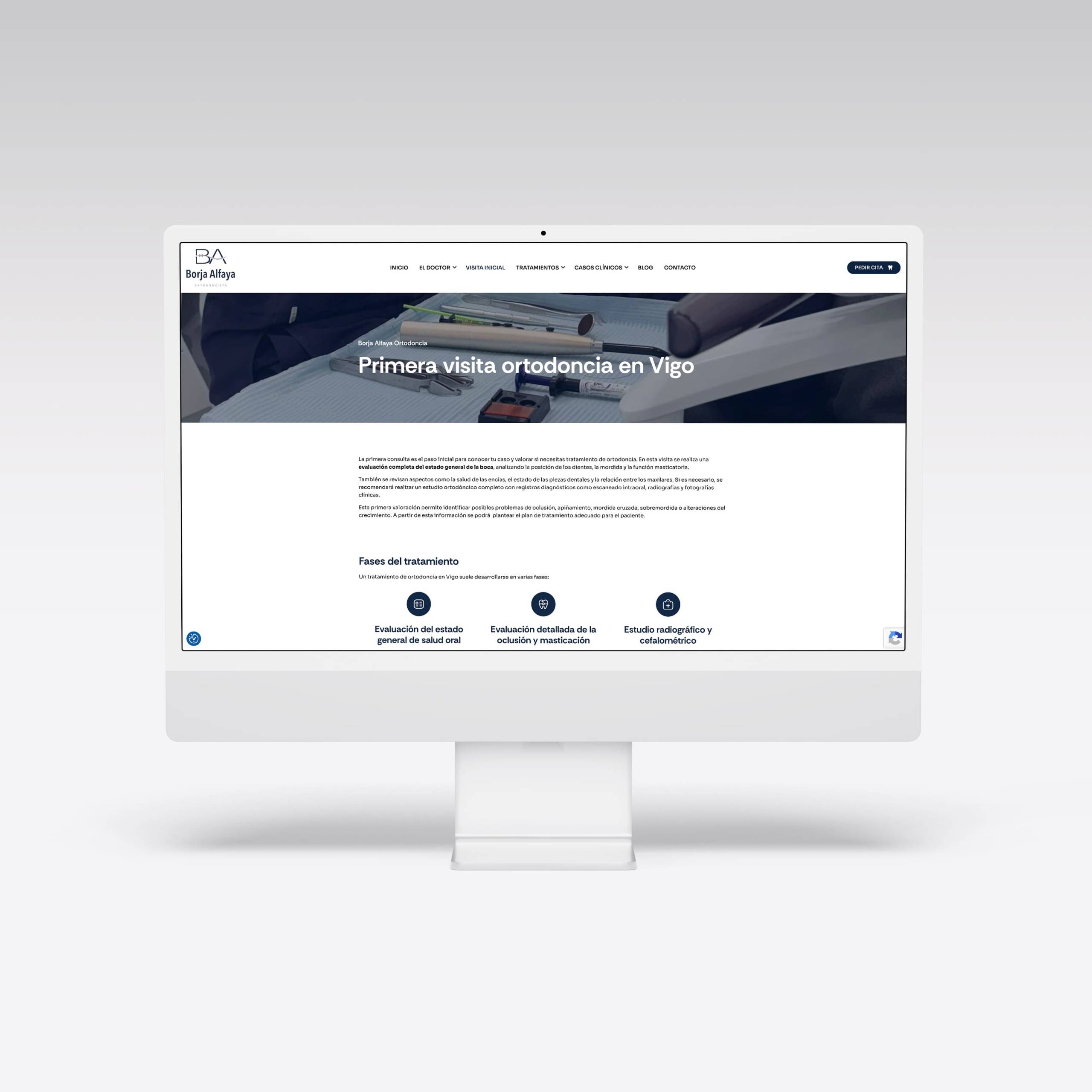 Web para Borja Alfaya - Agarimo Comunicación