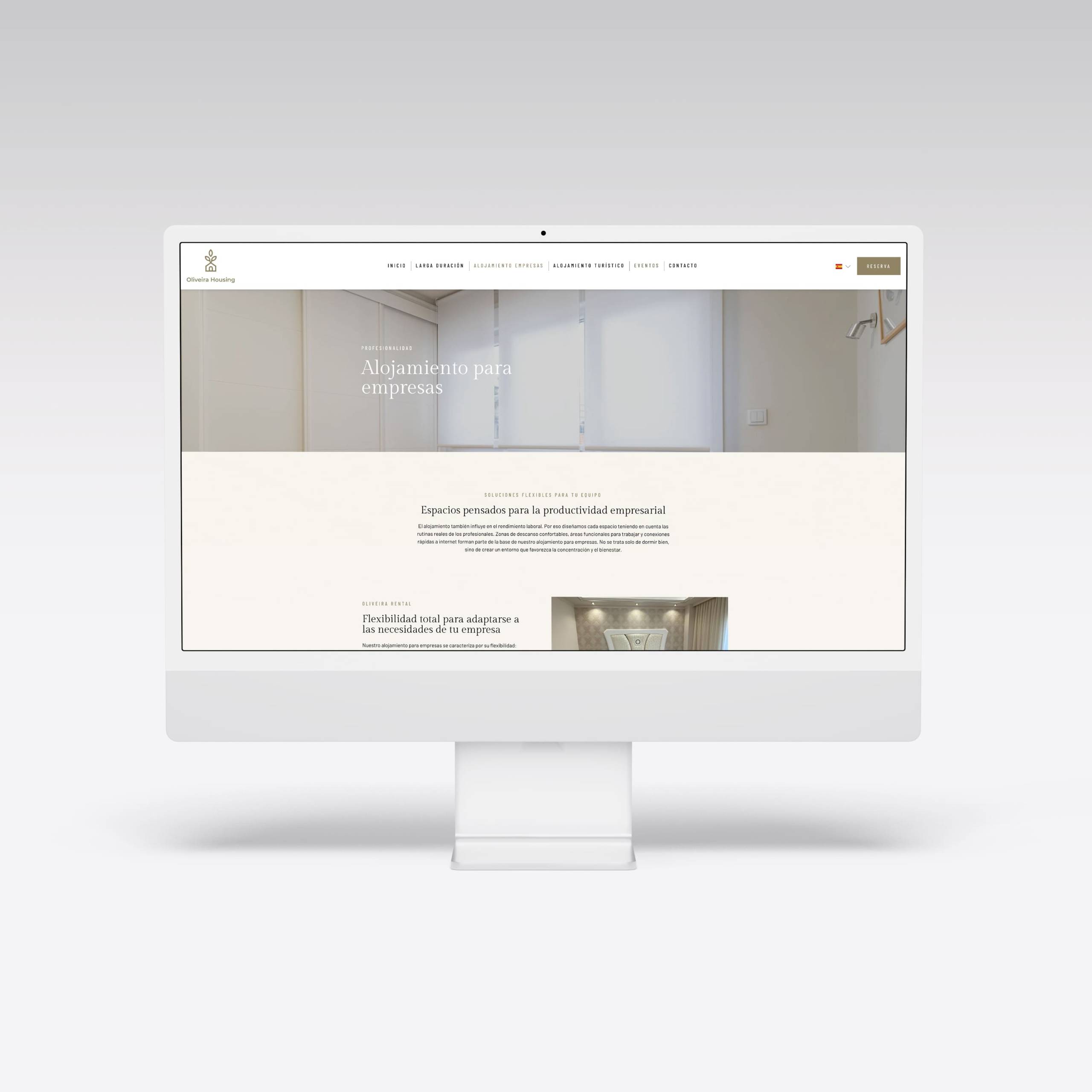 Web para Oliveira Rental – Agarimo Comunicación Web para Oliveira Rental - Agarimo Comunicación