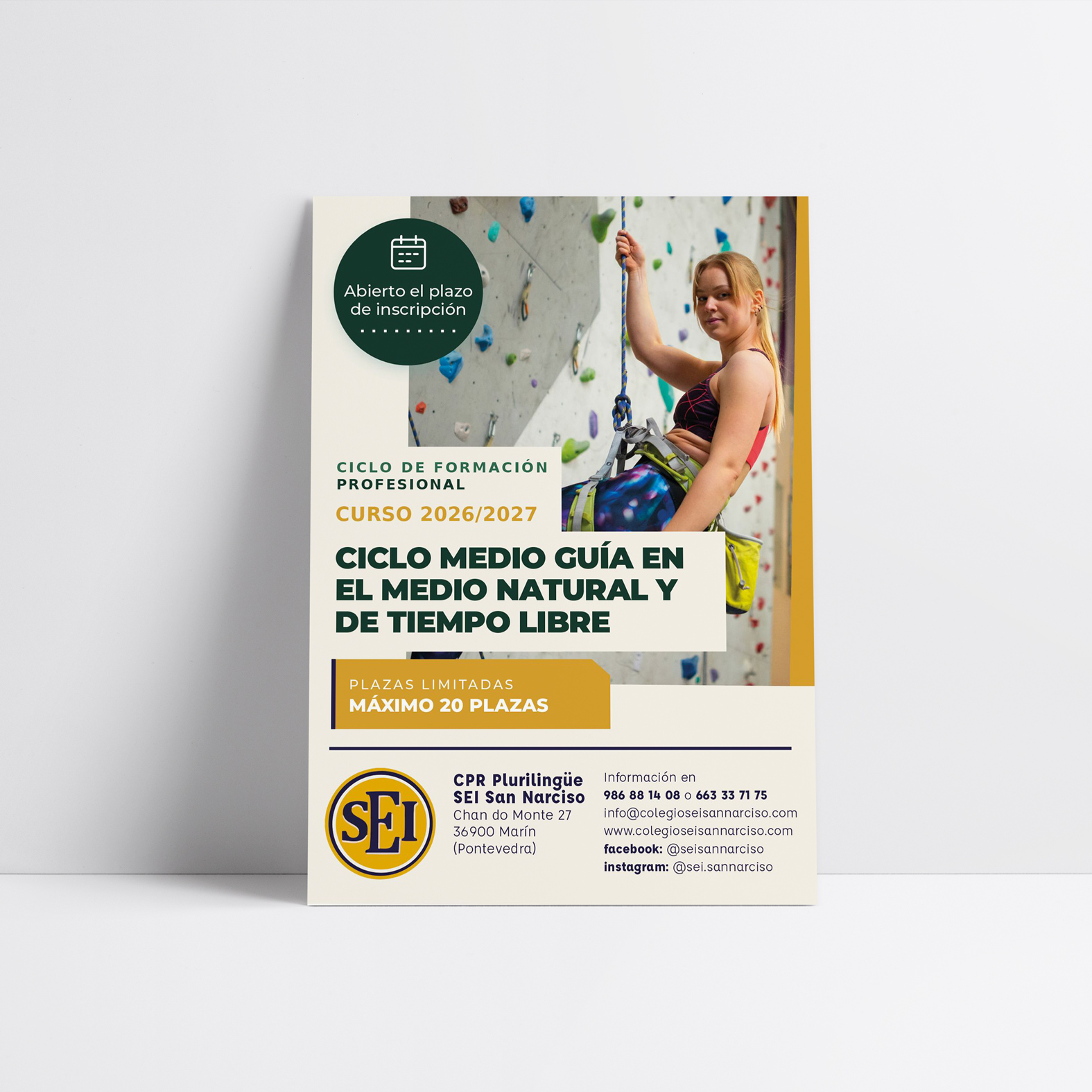 Diseño gráfico para SEI San Narciso – Agarimo Comunicación Diseño gráfico para SEI San Narciso - Agarimo Comunicación
